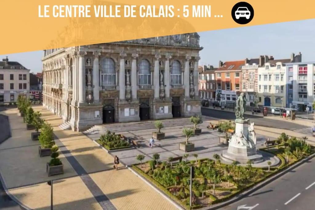 Le Grand Messin - Calais Nord -Cour - Plage - Ferry - Eurotunnel Luaran gambar